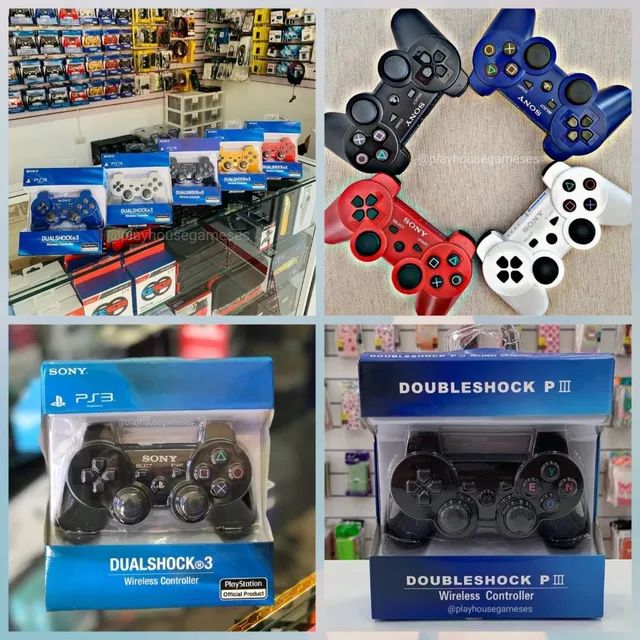 Controle PS3 PC - Playhouse 