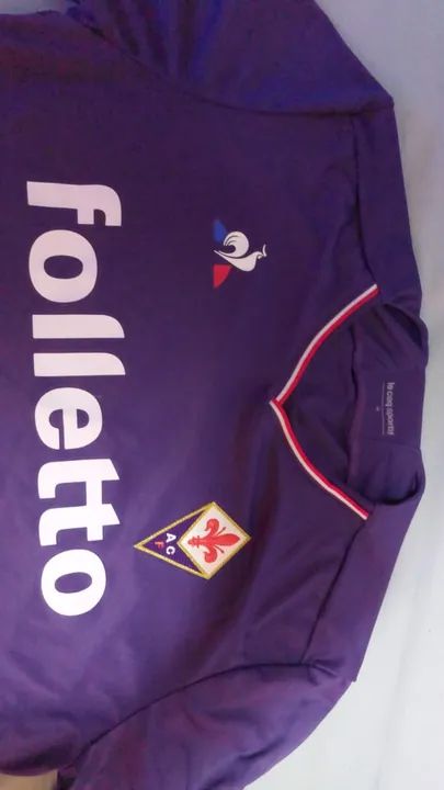 Camisa Fiorentina 16/17 Le Coq Sportif M - Foto 2