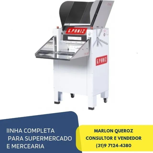 Cilindro de Padaria G-Paniz 50CM 2 Mototres 220v