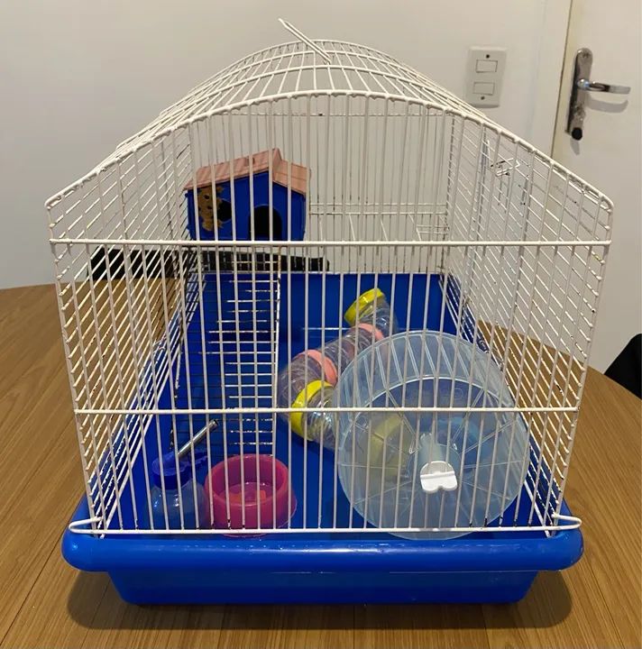 gaiola hamster grande + acessórios  - Foto 3