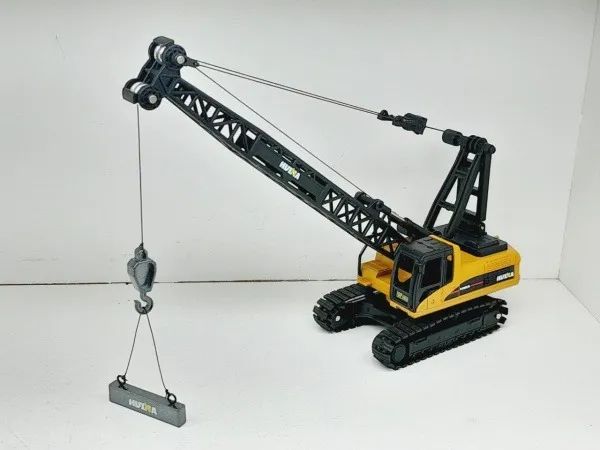 Miniatura Guindaste Crawler Crane Hui Na Toys 1/50 (caixa)