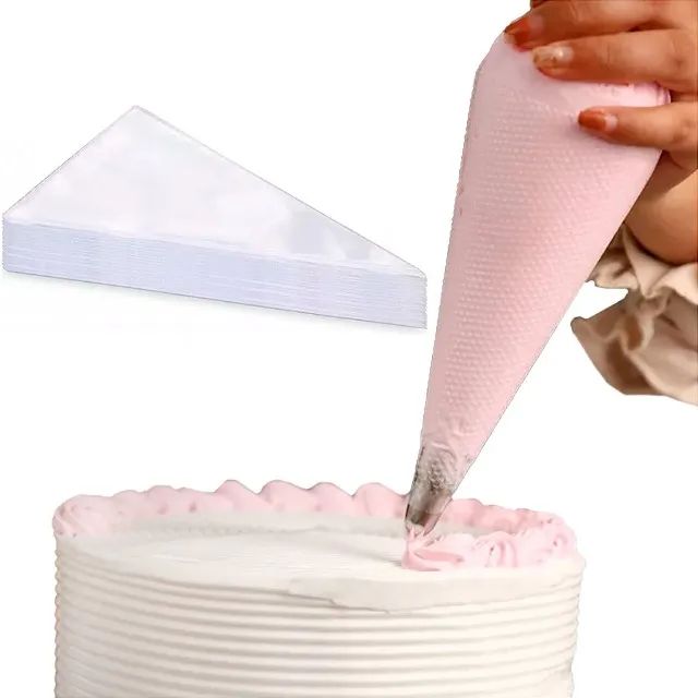Saco De Confeiteiro Descartável 42cm Saco 50 Undades Grande Manga - Foto 2
