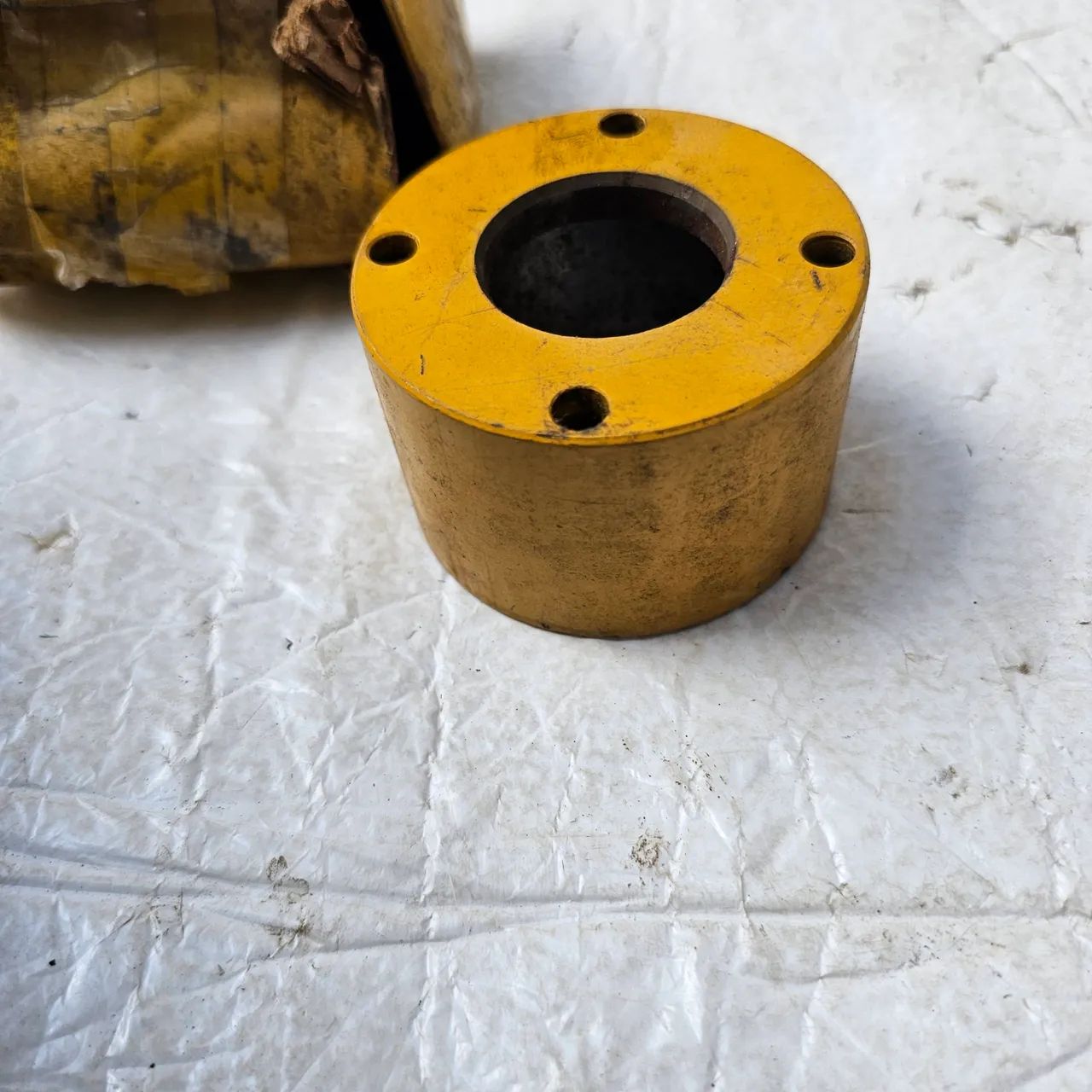 Trator esteira caterpillar D4 D6 D7 tampa flange 9S4977