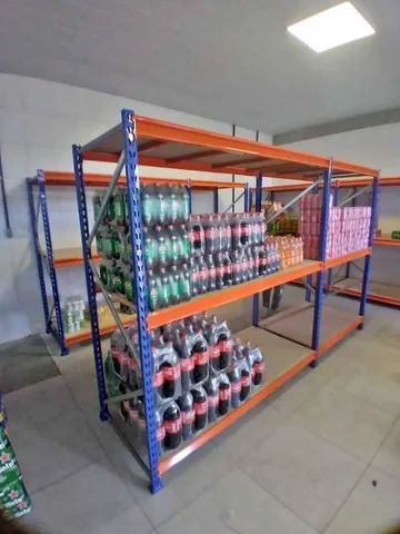 Prateleira de aço a pronta entrega