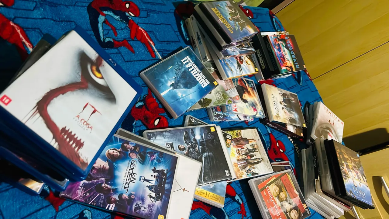 Coleção de Dvd?s e Bluray?s
