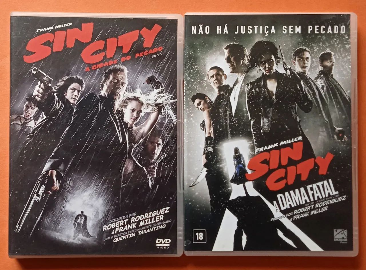 Dvd Sin City 1 e 2