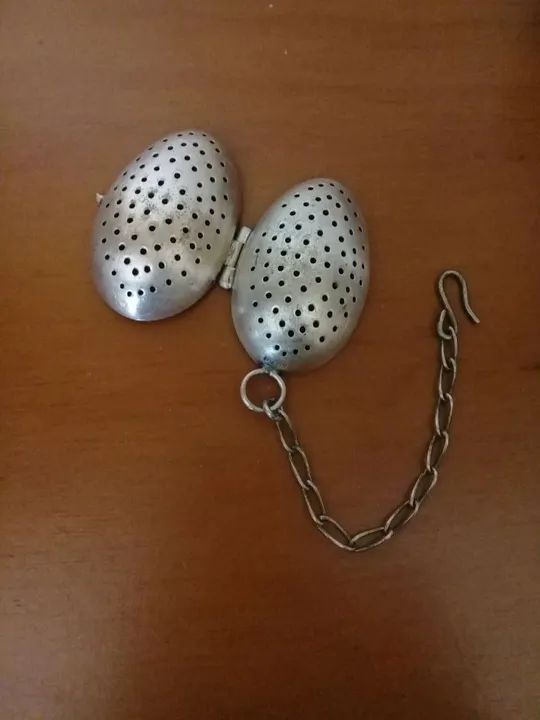 Coador infusor chá antigo - Foto 2