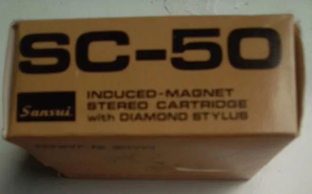 SC-50 Induced- magnet stereo cartridge with Diamonds Stylus Sansui -Sansui Eletric Co. Ltd - Foto 2