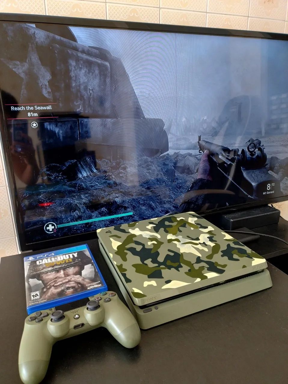 PS4 Slim 1tb edição especial call of duty 