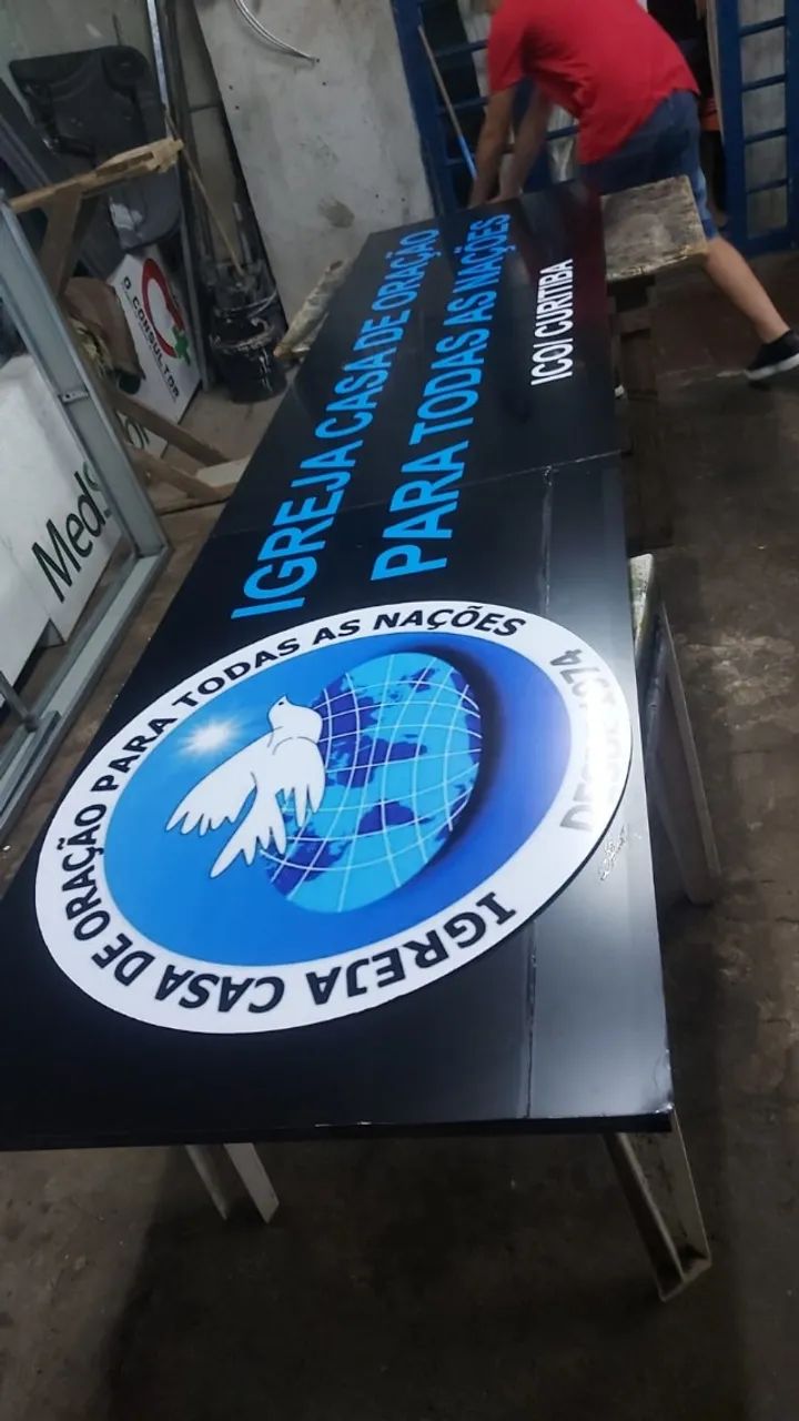 Atenção Lojista, tudo em Placas e Comunicação Visual  Acm Fachada  Letreiros  *