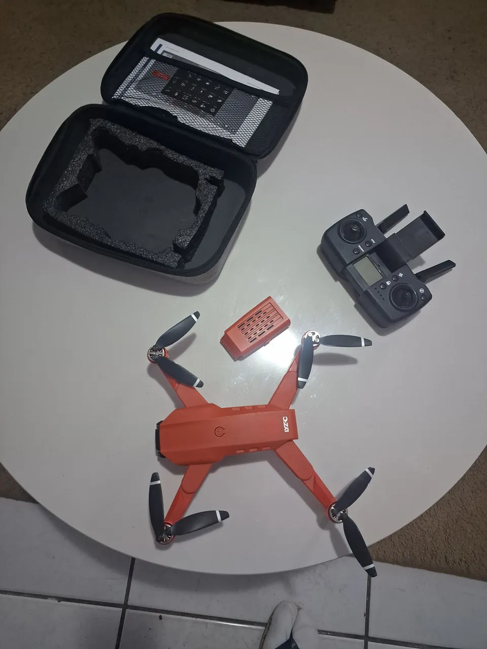 Vendo drone l900 pro usado poucas vezes  ou troco por bateria dji mine 2 se.