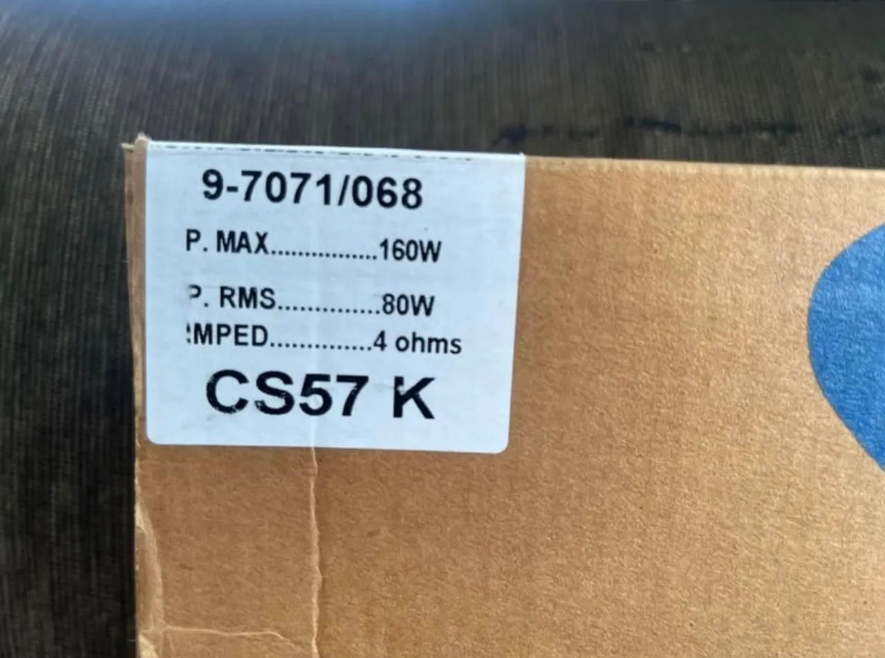 Raro kit duas vias Bravox CS57k Pioneer Focal Sony kenwood JL Áudio Hertz audiobahn - Foto 5