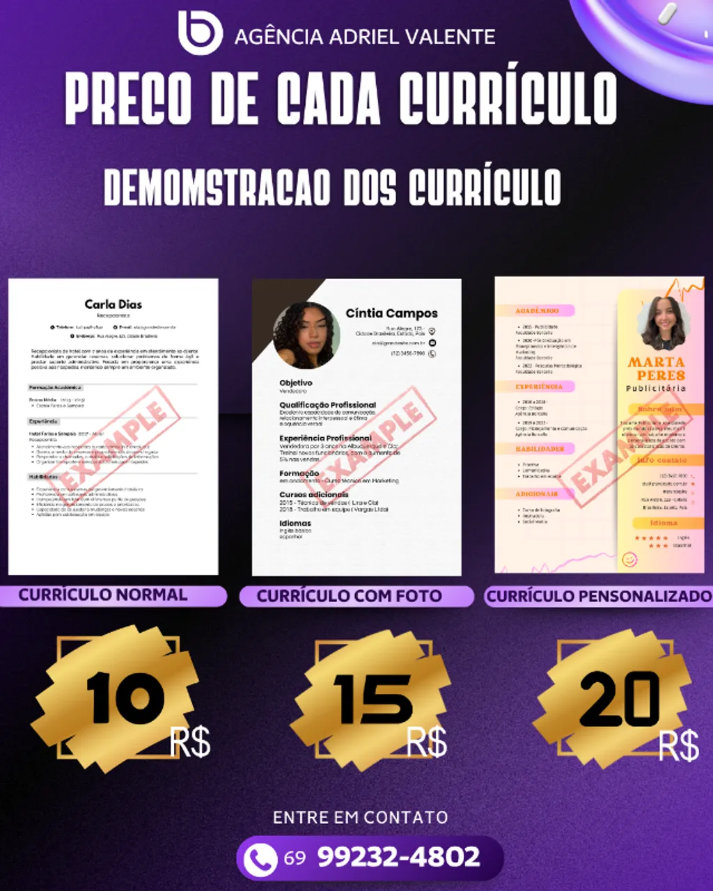 CURRICULO PROFISSIONAL