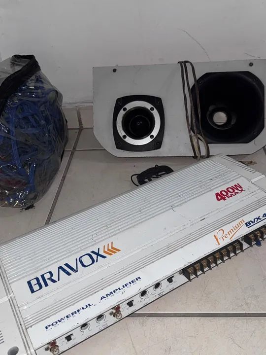 Bravox bvx4100 corneta de brinde aceito proposta - Foto 3