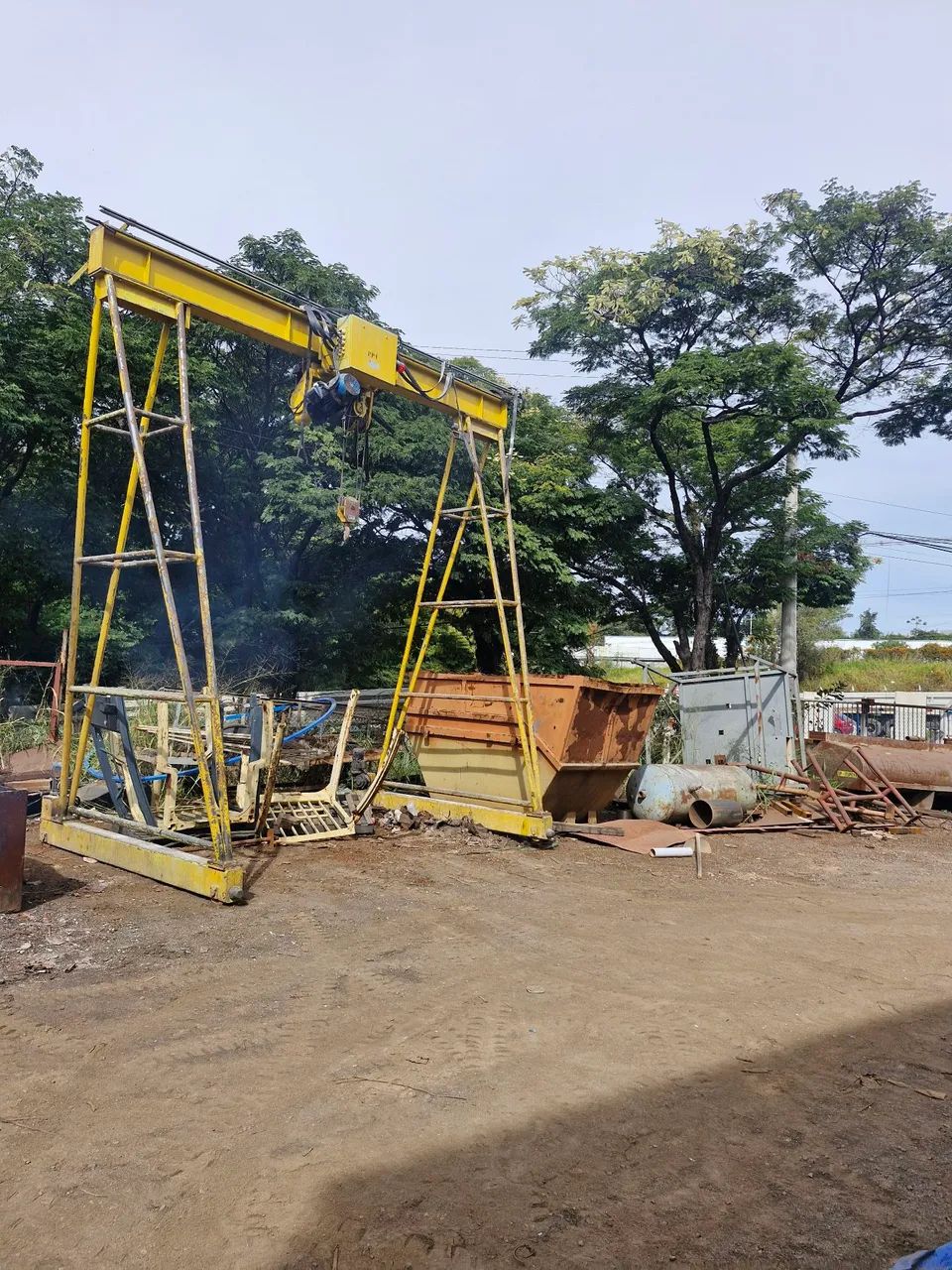 Portico  sem talha  p 4 toneladas  - Foto 2