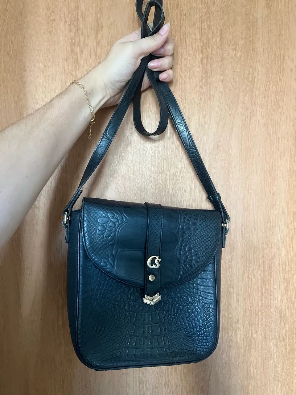 Bolsa em couro - Carmen Steffens