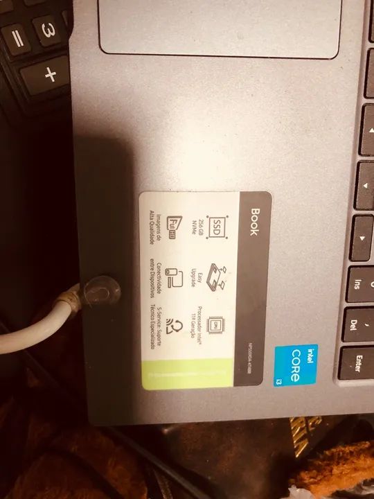 Notebook Samsung Book Core i3 8GB RAM 256GB SSD - Foto 3