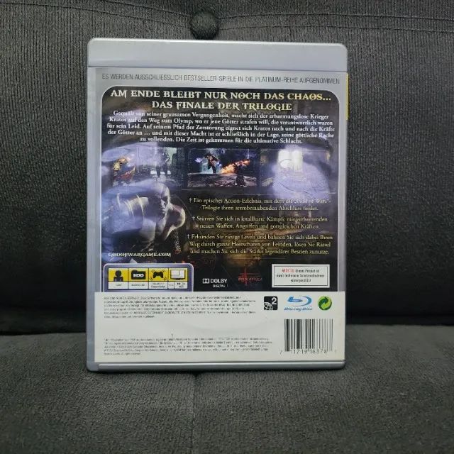 God of War 3 Ps3 em Português Original Raro - Olx Pay - Foto 3