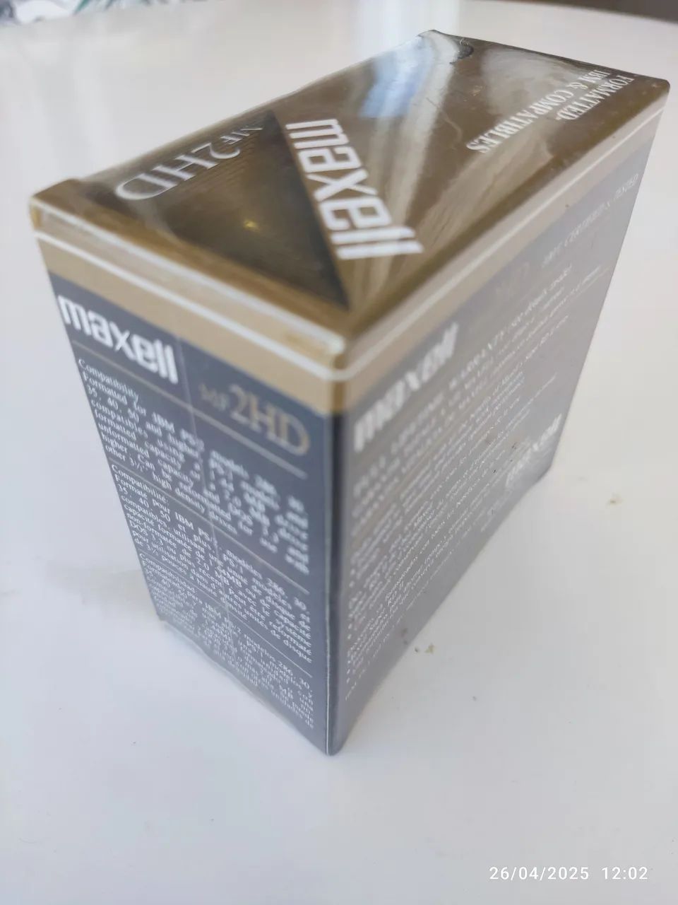 10 Disquetes 3.5'' Maxell MF2HD Alta Densidade - Foto 3