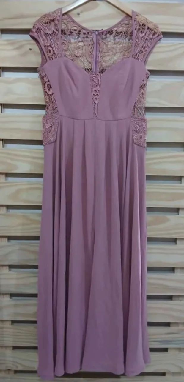 Vestido de Festa Longo Rose - Foto 2