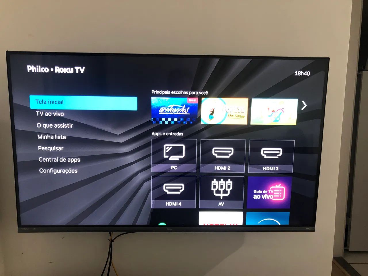 Roku TV Philco 4K 43 polegadas - Foto 2