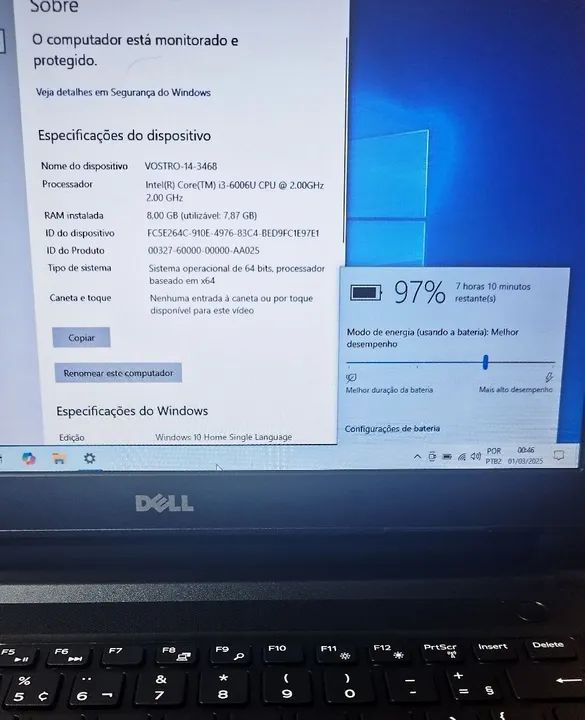 Notebook Core i3-6°Gn/ 8GB RAM/ SSD Kingston 120GB - Foto 5