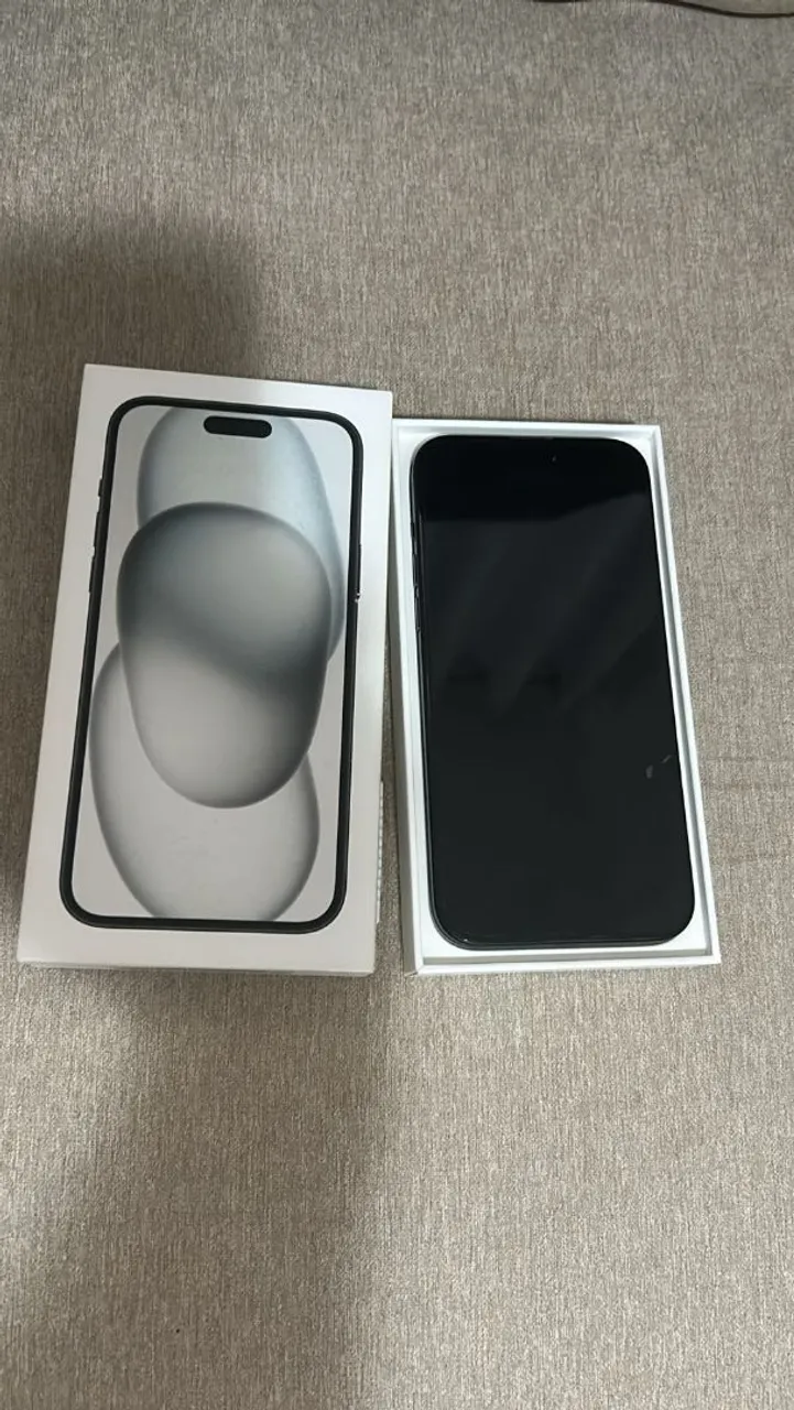 iPhone 15 Plus 128gb - Preto - Caixa + Película