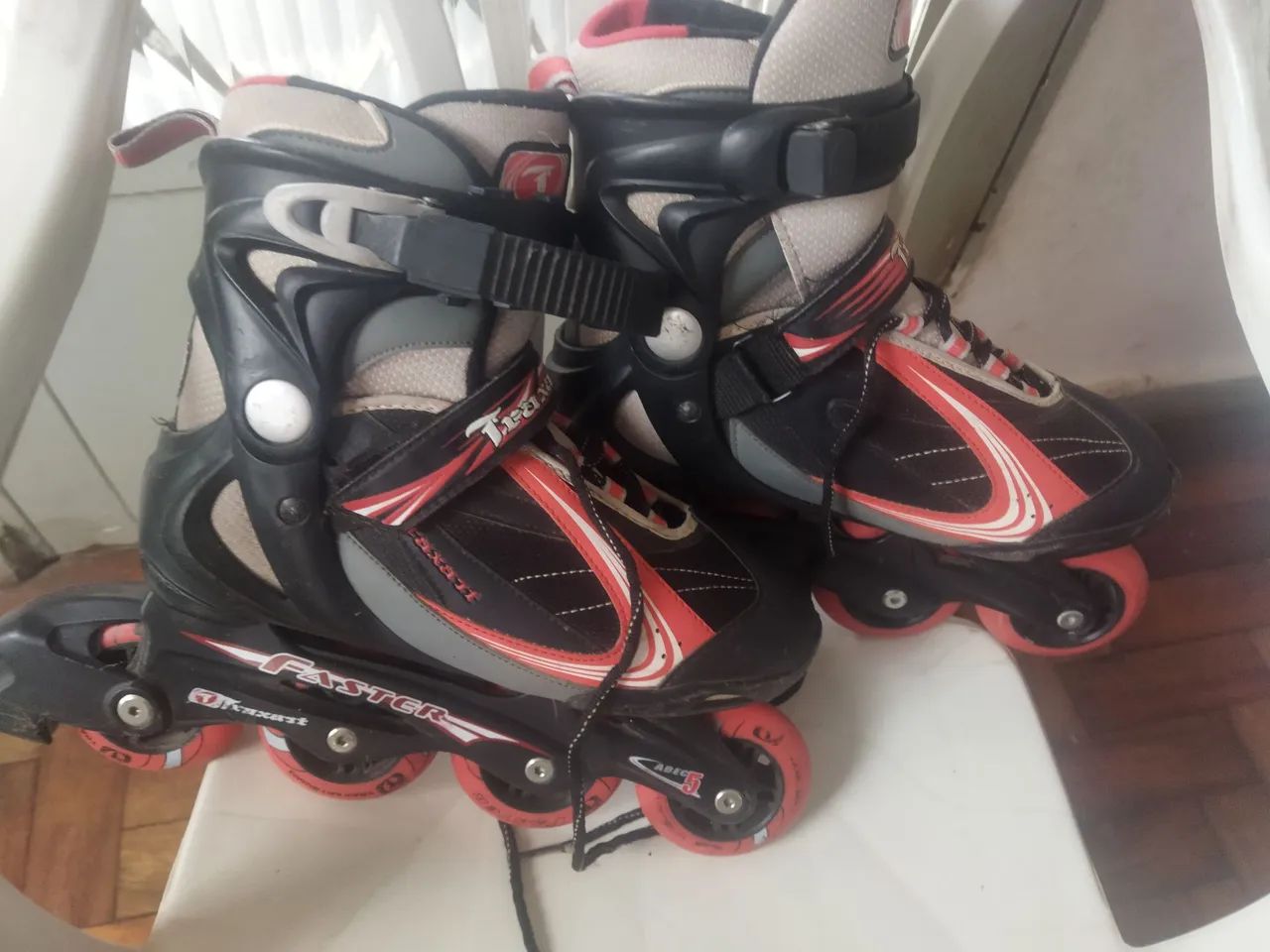 Patins Inline para Adulto - Tamanho 36 - Foto 3