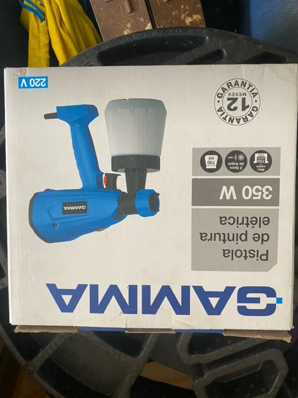 Pistola de Pintura Elétrica Gamma - Foto 4