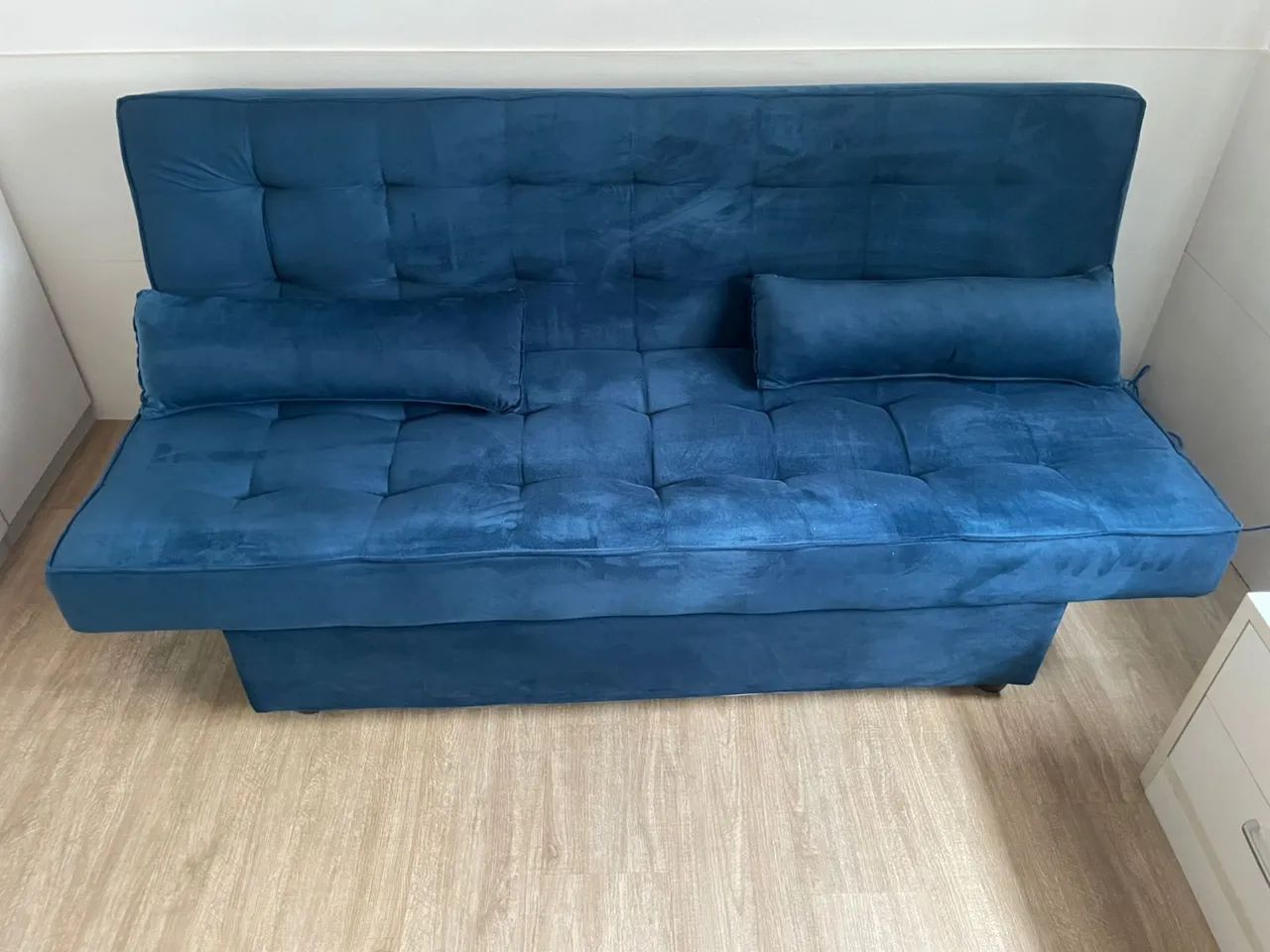 Sofá Cama Dobrável Azul Última Unidade 