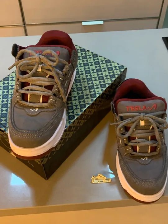 Tênis Tesla Cinza - Coil Redux