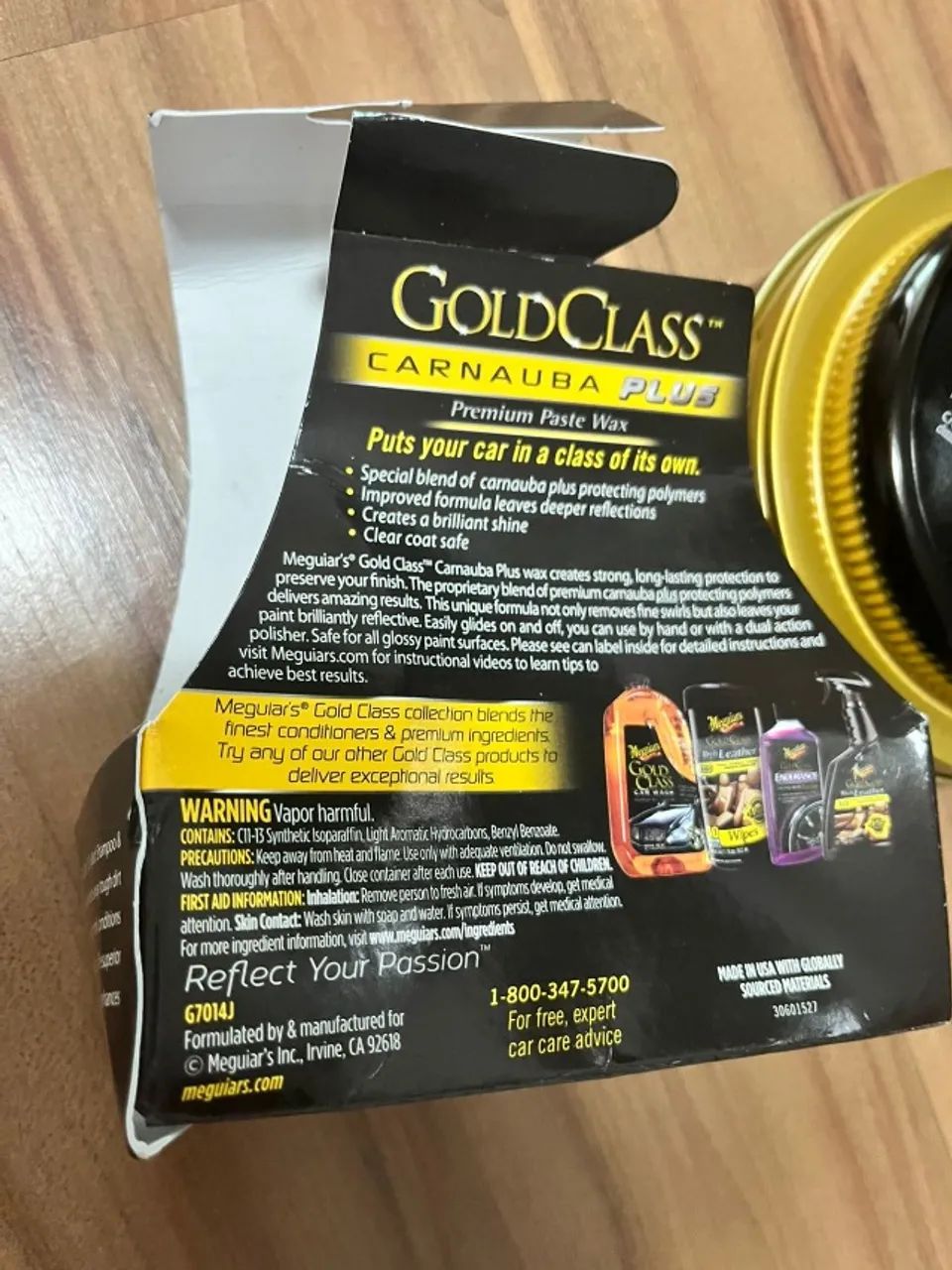 Meguiars - Gold Class Carnauba Plus - Cera Automotiva 311 Gr - Foto 4