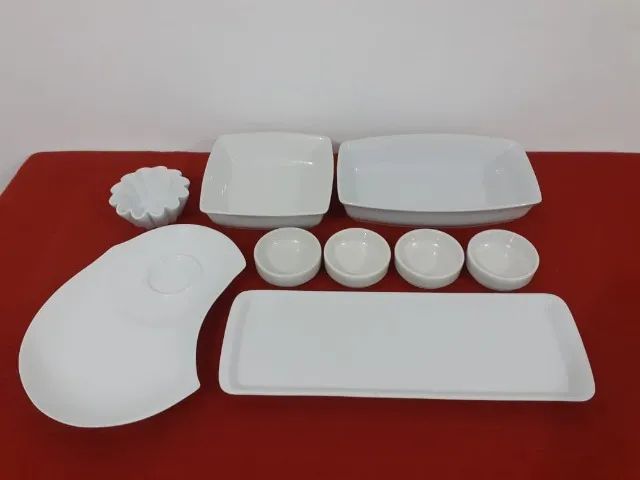 Conjunto de Serviço Branco  - Foto 2