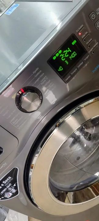 LAVA e SECA, Samsung 10.1kg Inox Grafite Com Garantia Instalamos e Entregamos* Grátis  - Foto 6