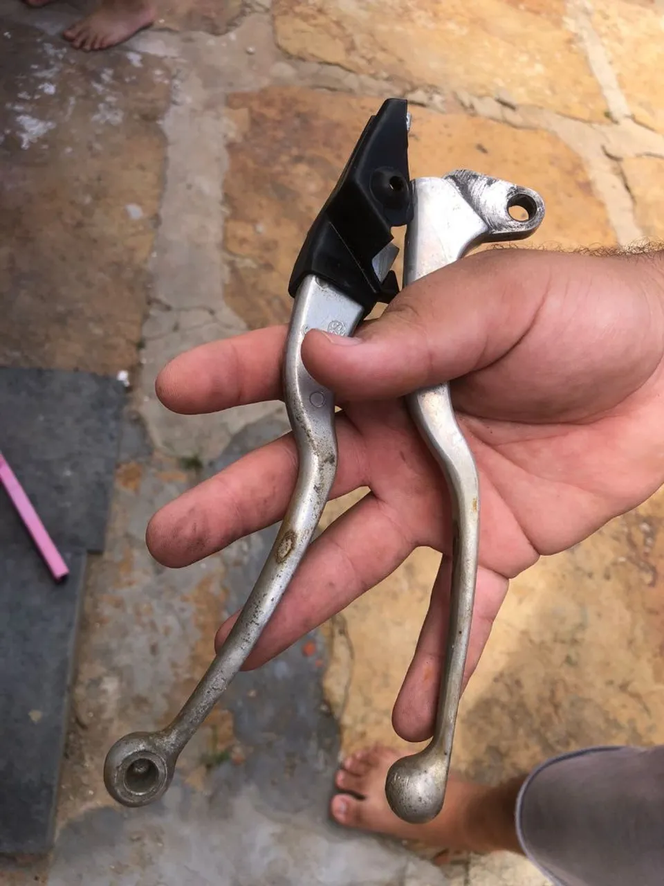 Manetes de freio e embreagem - Yamaha Factor 150 Originais