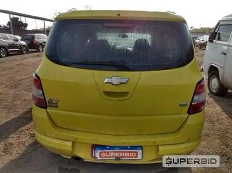 Sucata Para Retirada De Peças Spin 1.8 2015 Automático Amarelo Completo - Foto 3