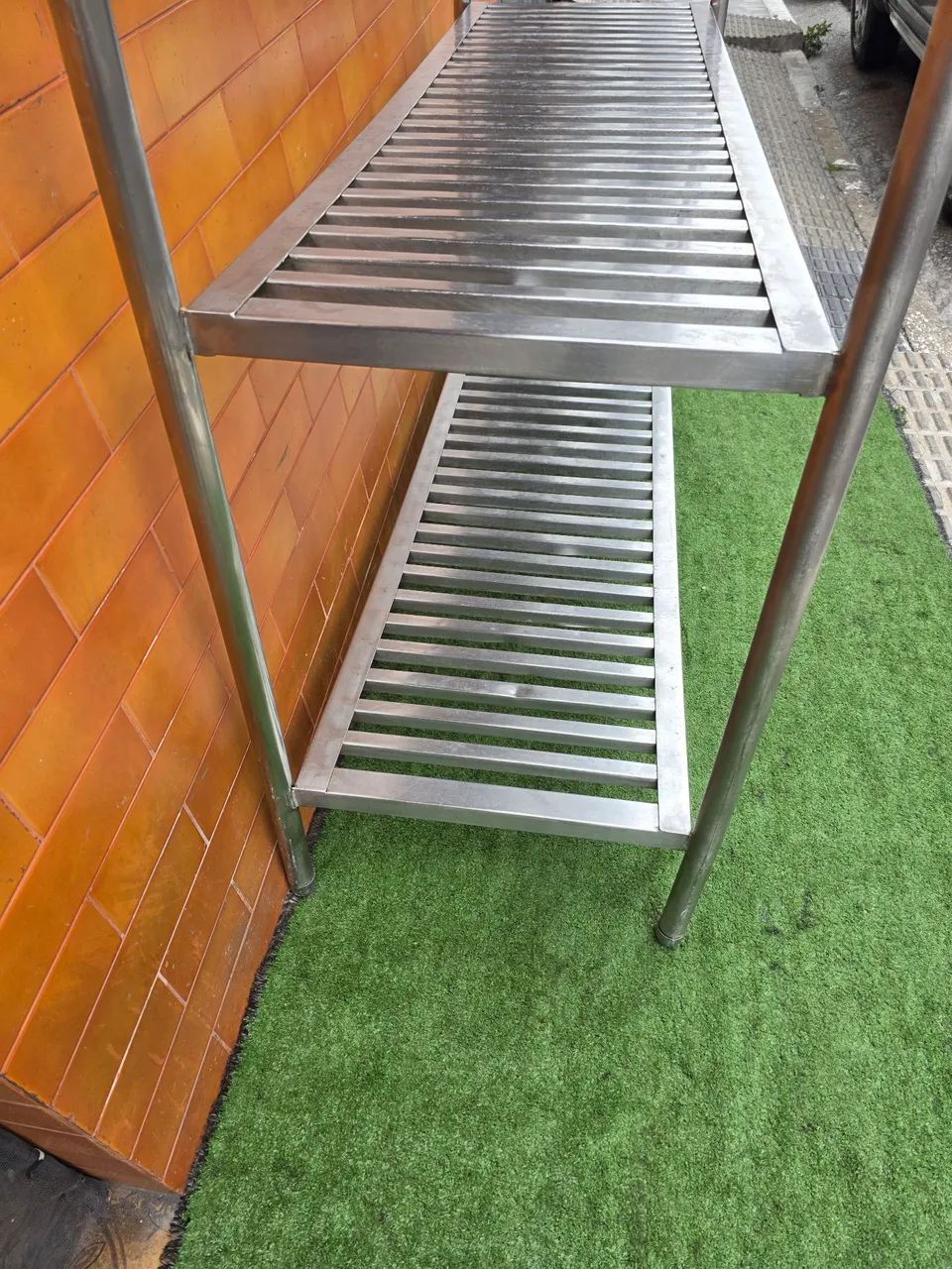 Estante prateleira inox 304 reforçada  - Foto 4
