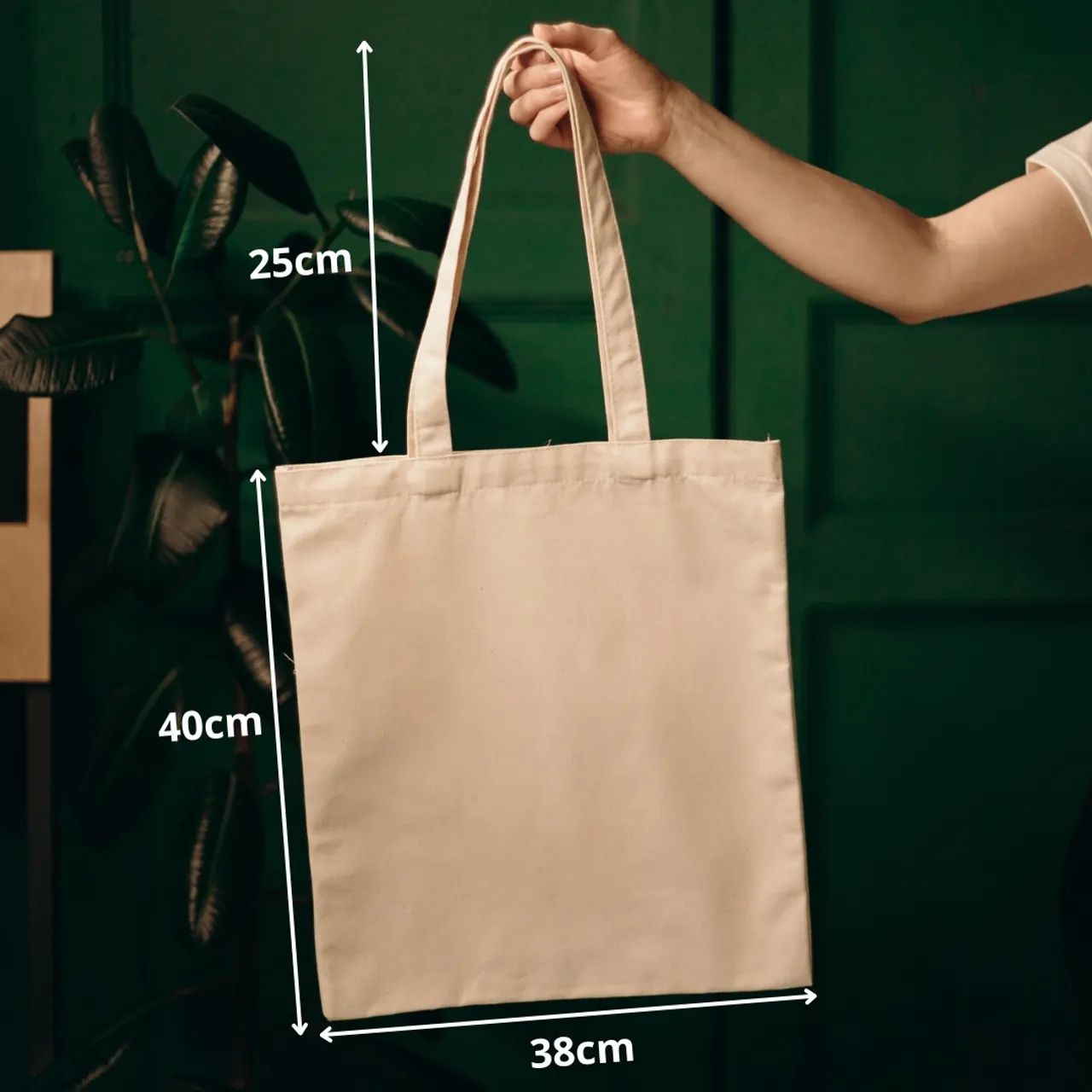 Sacola EcoBag de Algodão Cru