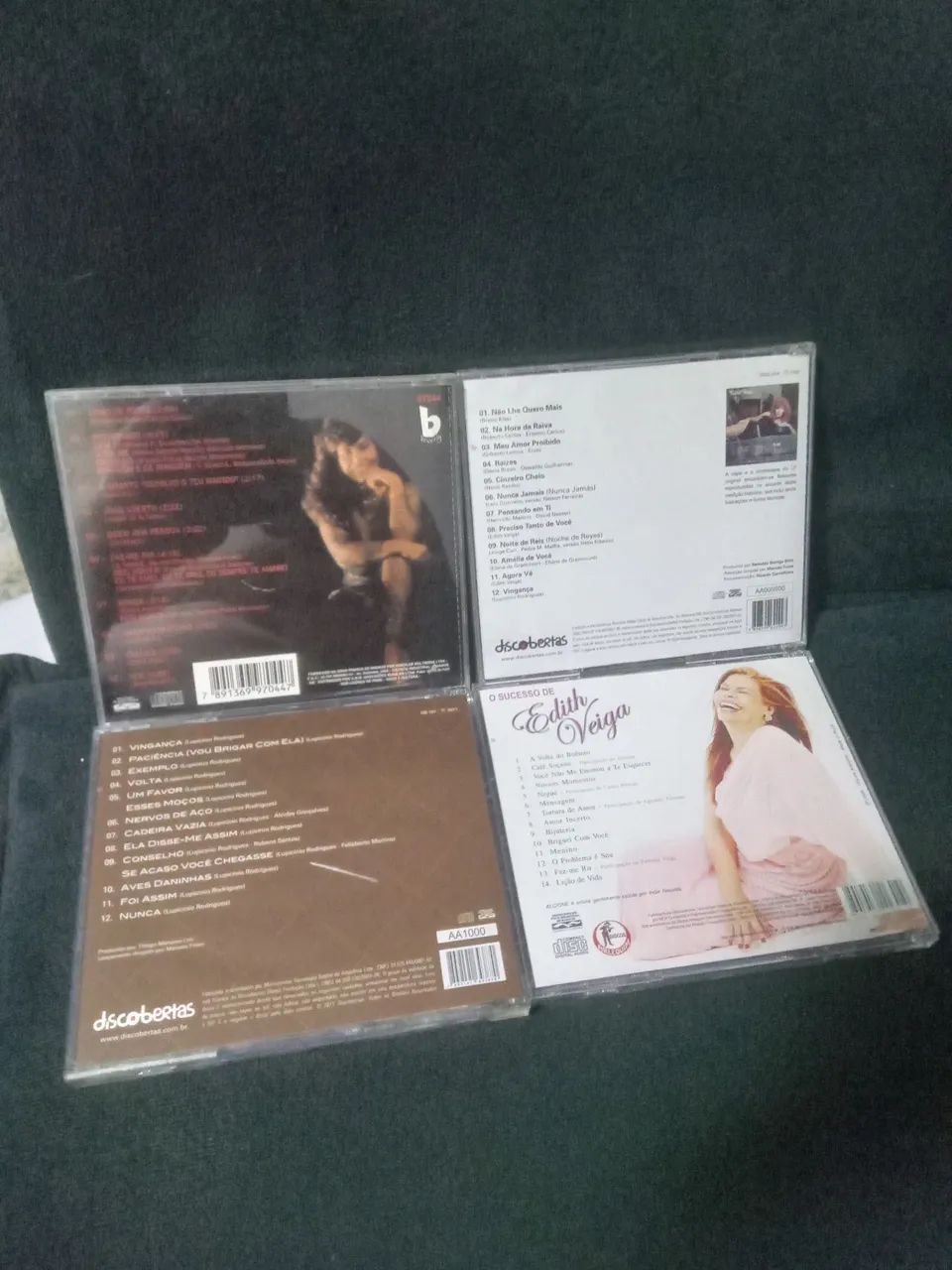 Lote 4 CDs Edith Veiga 2 autografados - Foto 4