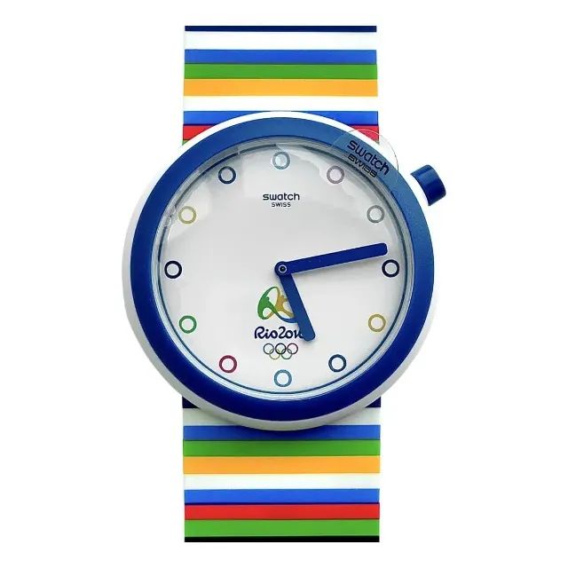 SWATCH POPTABON OLYMPIC RIO 2016 PNZ100 45mm - Foto 3