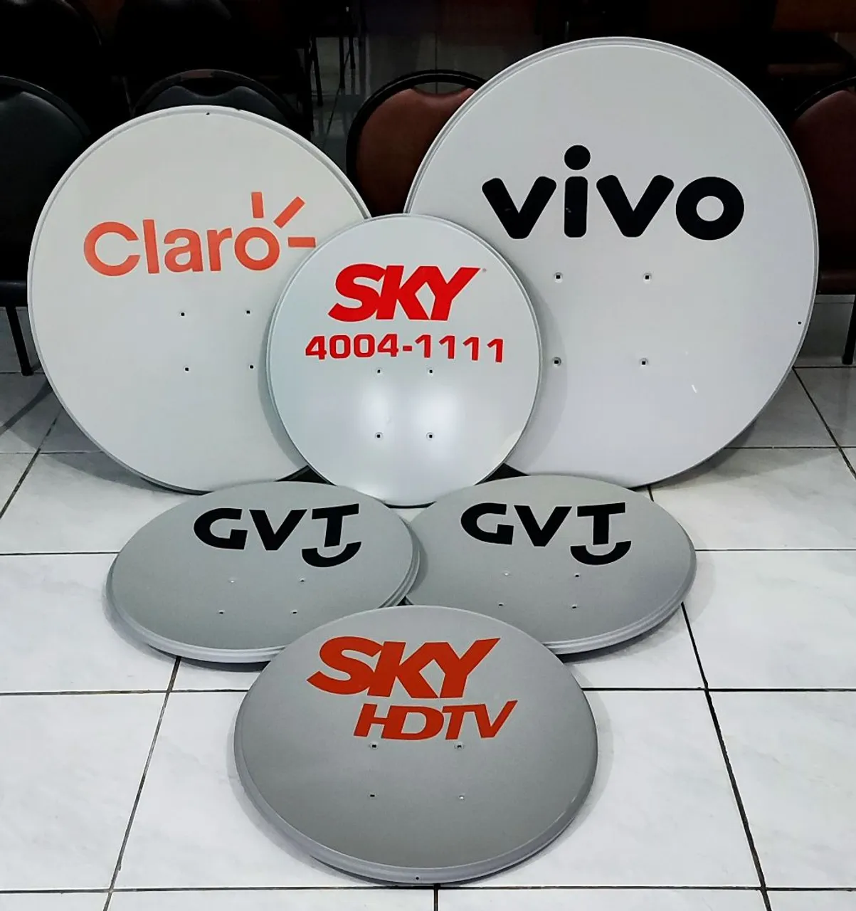 Antena SKY com LNB