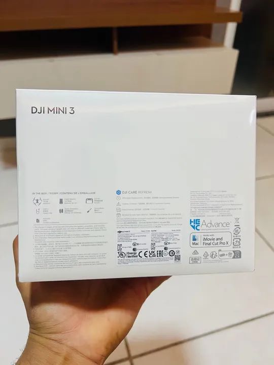 Drone DJI Mini 3 - Novo - Ultraleve e Dobrável - Foto 3
