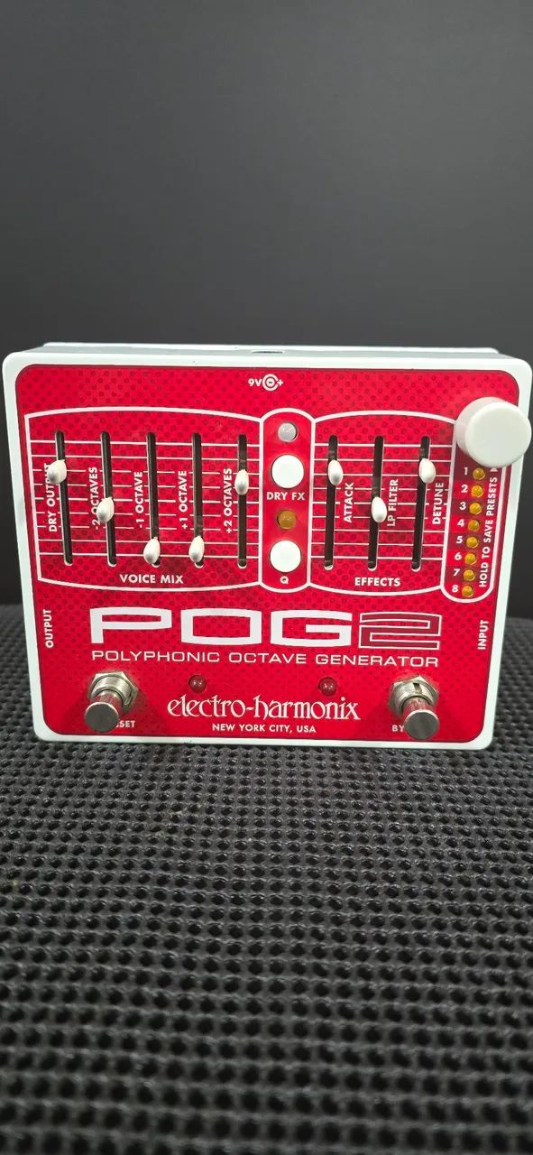 Pedal Oitavador Polifônico Eletro-Harmonix POG2 (aceito trocas) - Foto 2