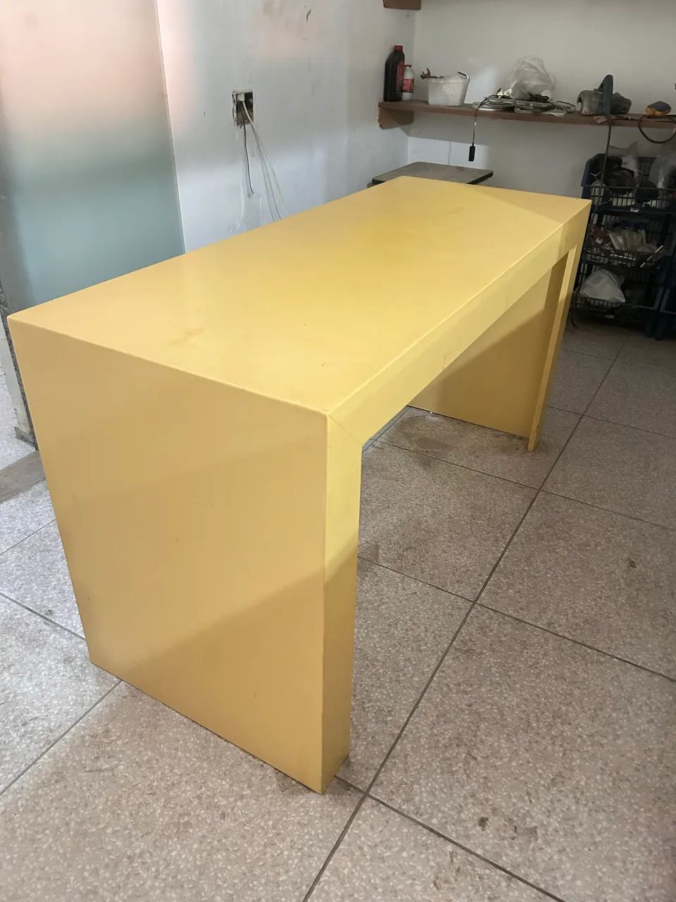 Mesa de 1,50 x 0,60 em quartzo amarelo - Foto 2