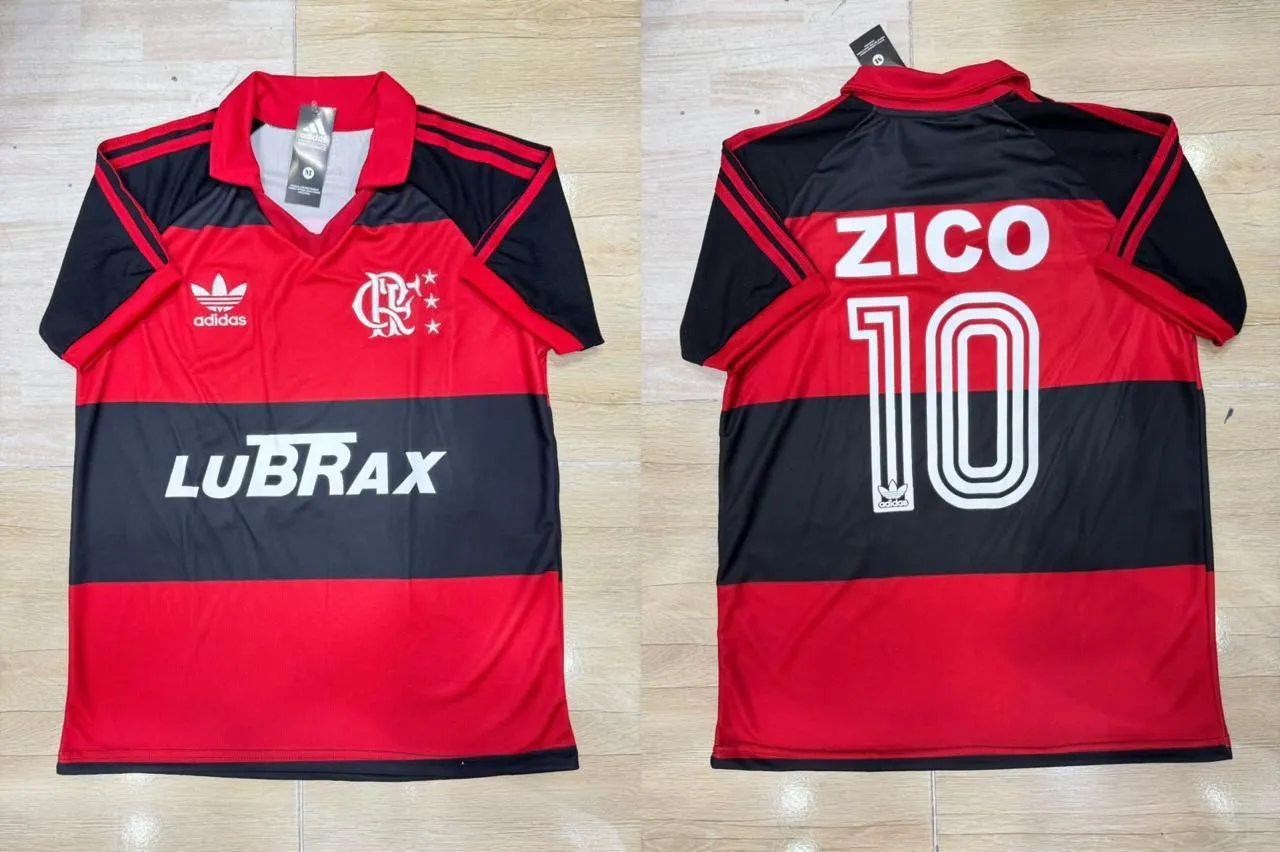 Camisa Retrô Flamengo Zico #10