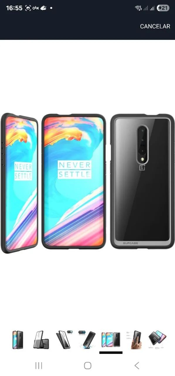 Capa de Celular Supcase Unicorn Beetle para  OnePlus 7t pro - Foto 4
