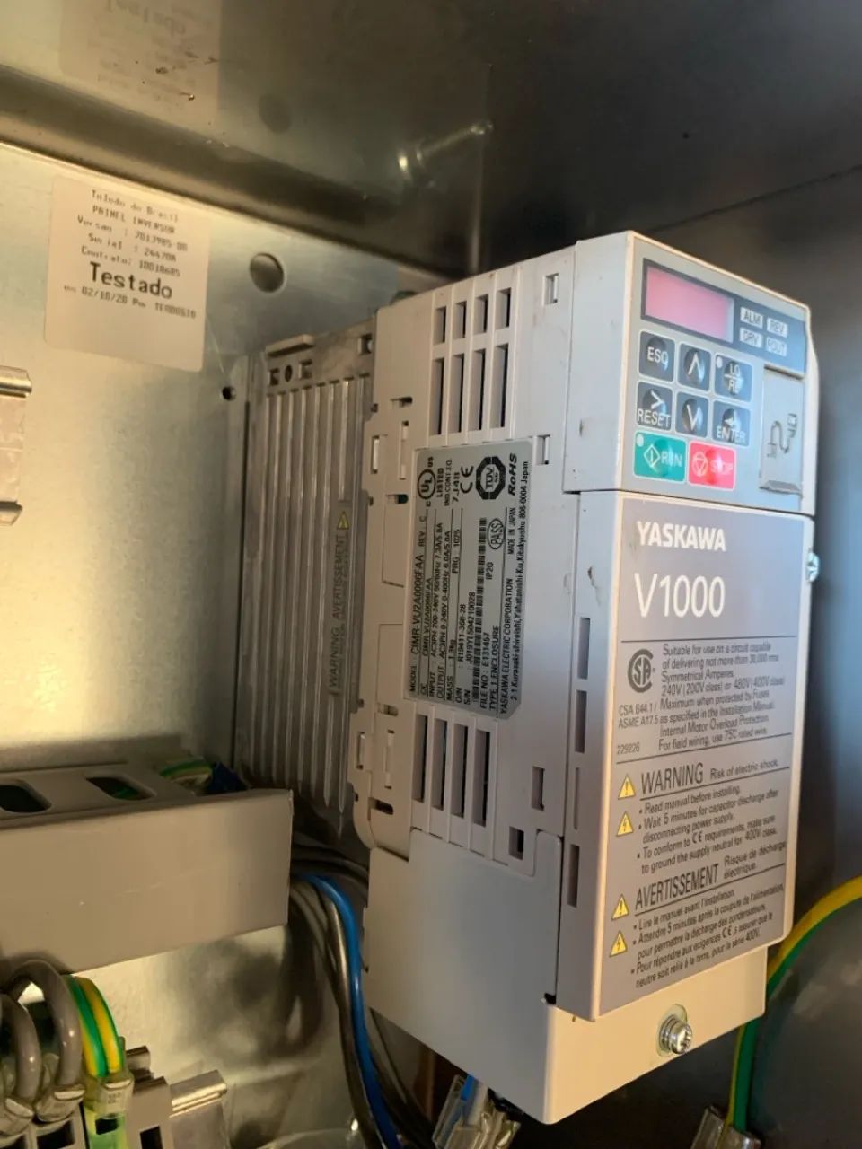 Painel de acionamento inversor de bomba/motor 220v ou 380v - Foto 2