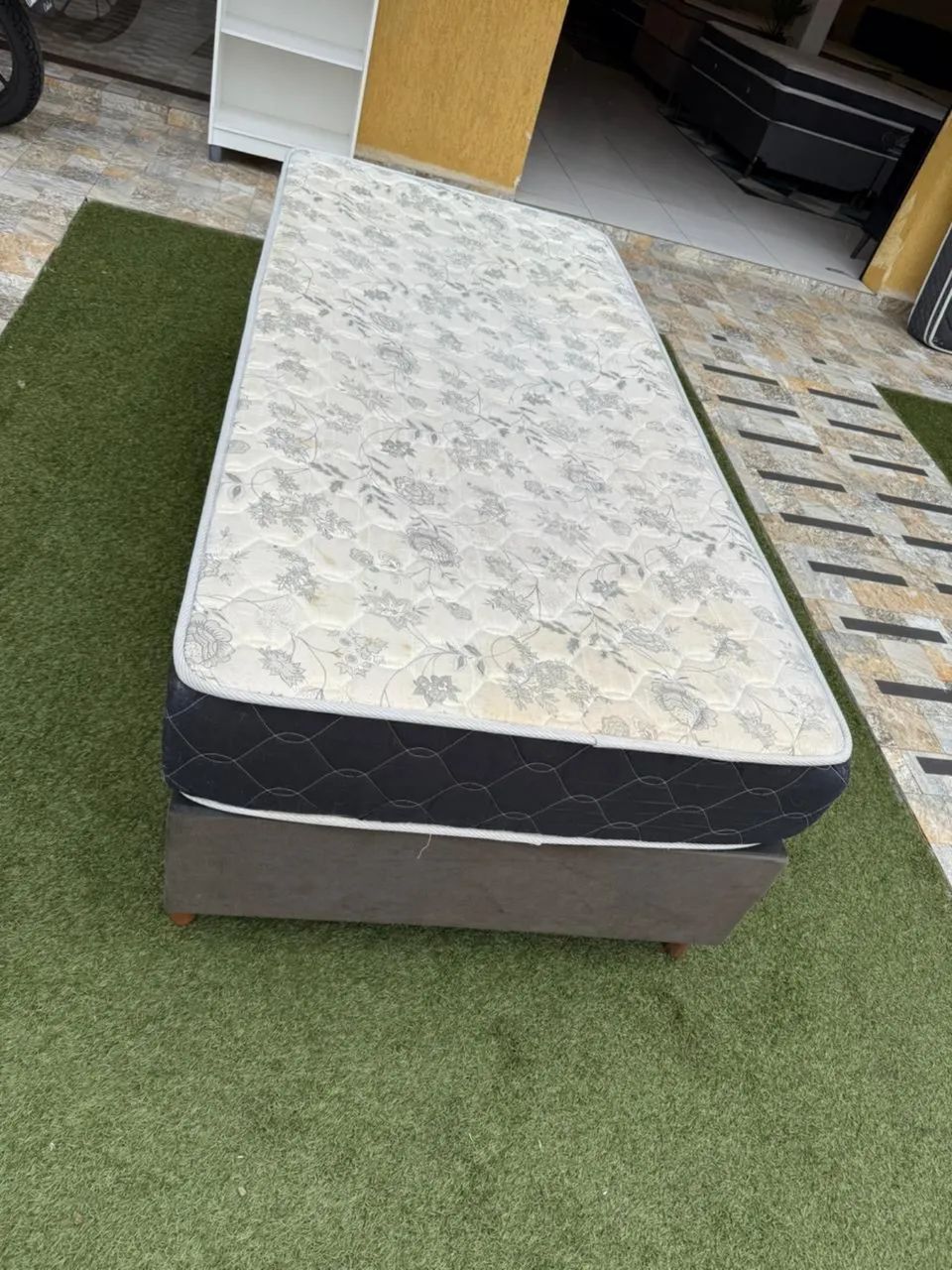 Cama de Solteiro Castor Seminova - Entrego! 