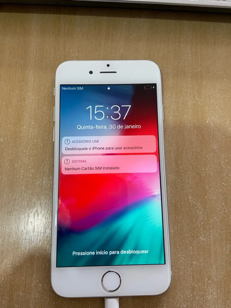 iPhone 6 prata 64gb