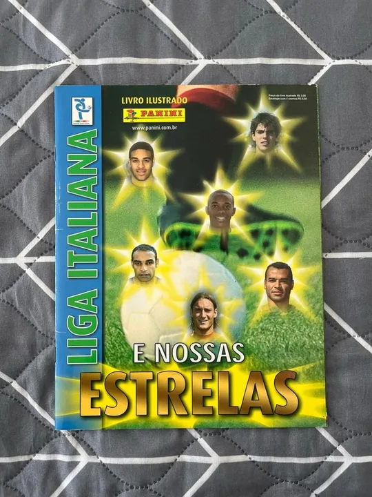 Álbum Futebol 2004 Liga Italiana - Incompleto